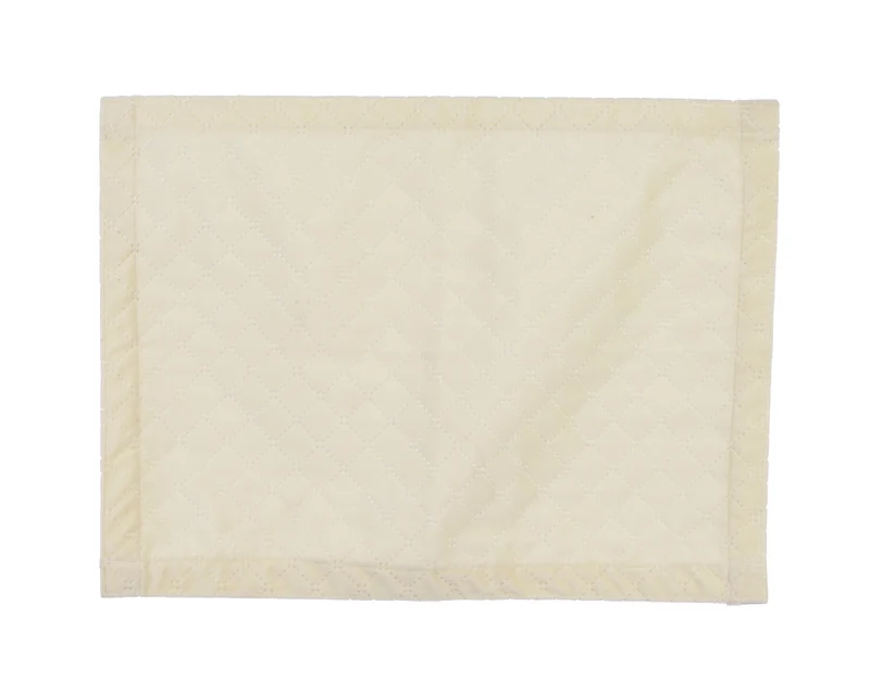 Tovaglietta 40X30 Cm Velluto Avorio