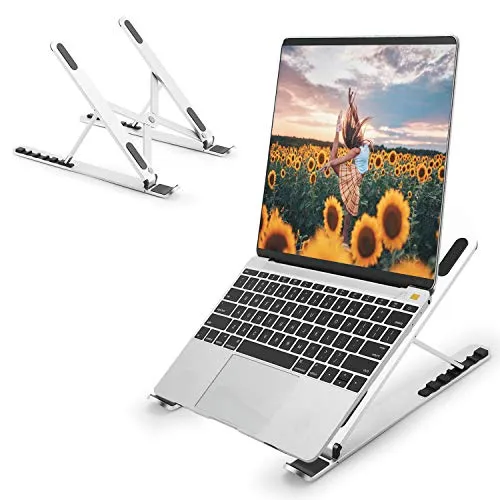 OCDAY Supporto PC Portatile, Alluminio Ventilato Telescopico_Piccolo