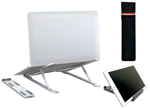 BBmarket Supporto per PC in Alluminio con Telefono e Custodia -...