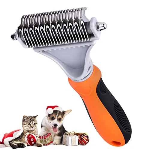 TOPELEK-Spazzola per Animali Domestici, Pettine Gatto Pelo Lungo,Spazzola...